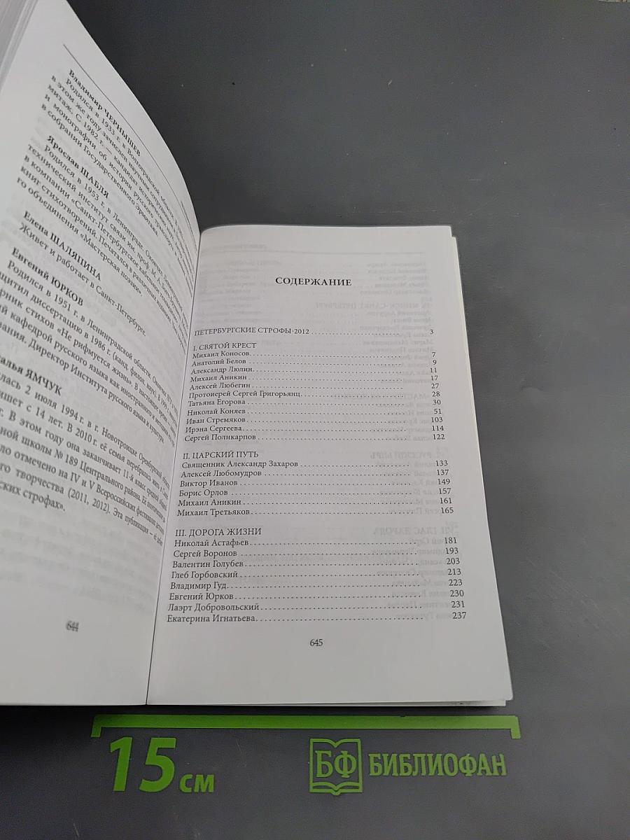 Петербургские строфы