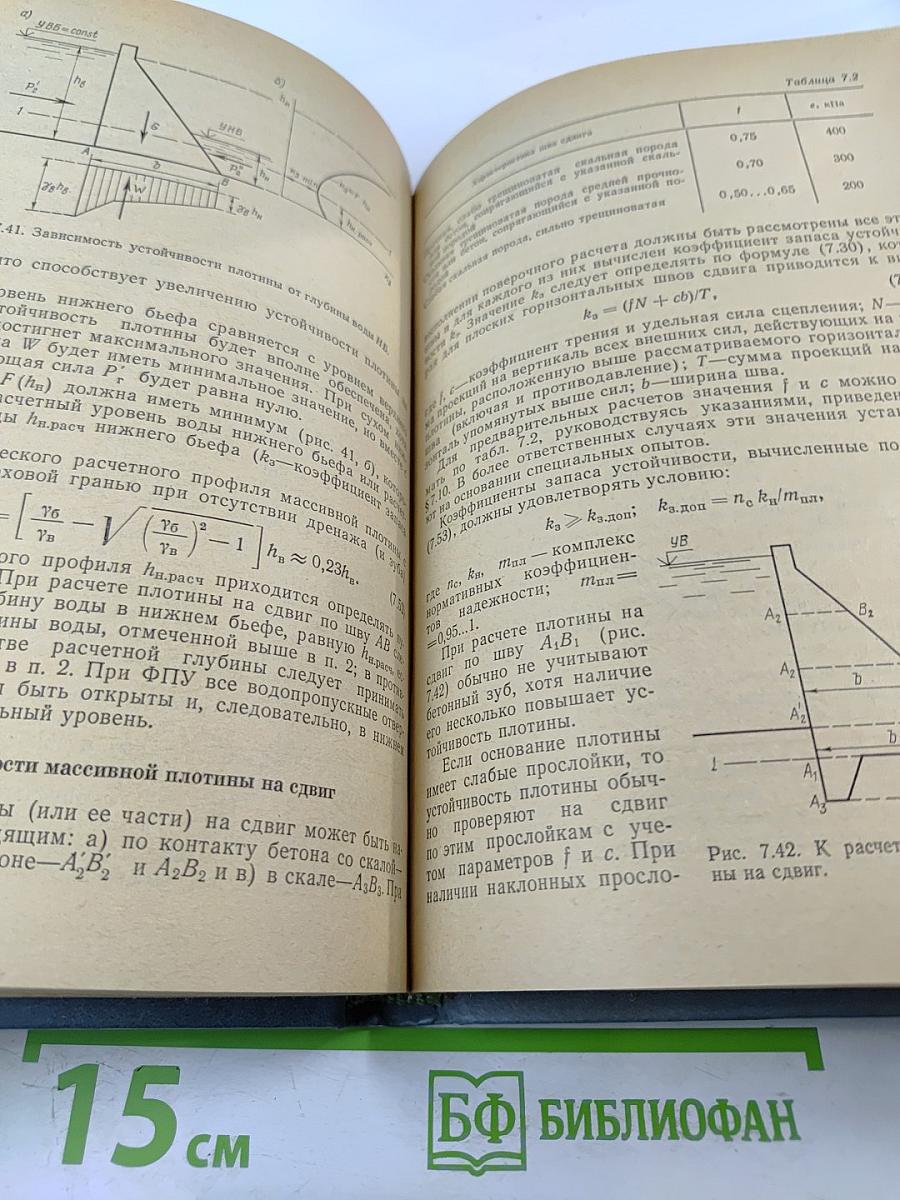 Гидротехнические сооружения. Глухие плотины. Часть 1