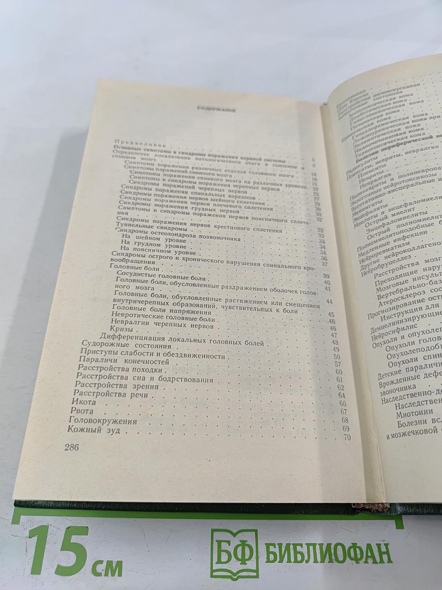 Справочник невропатолога поликлиники