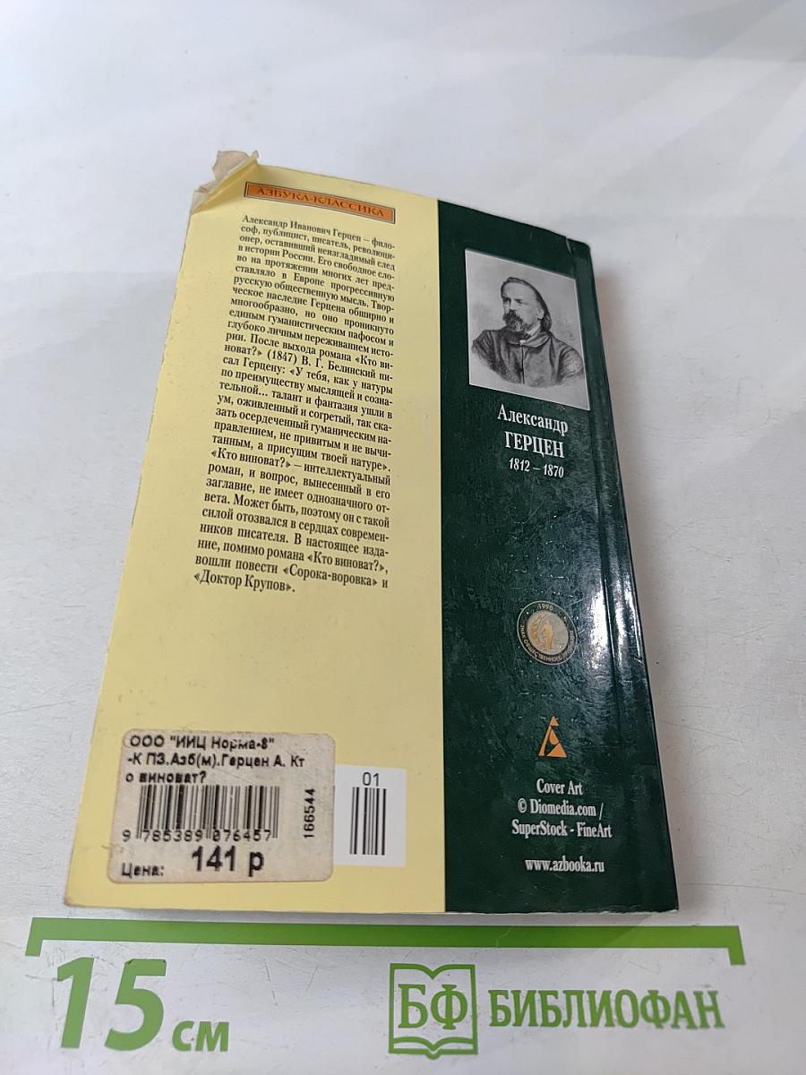 Кто виноват?