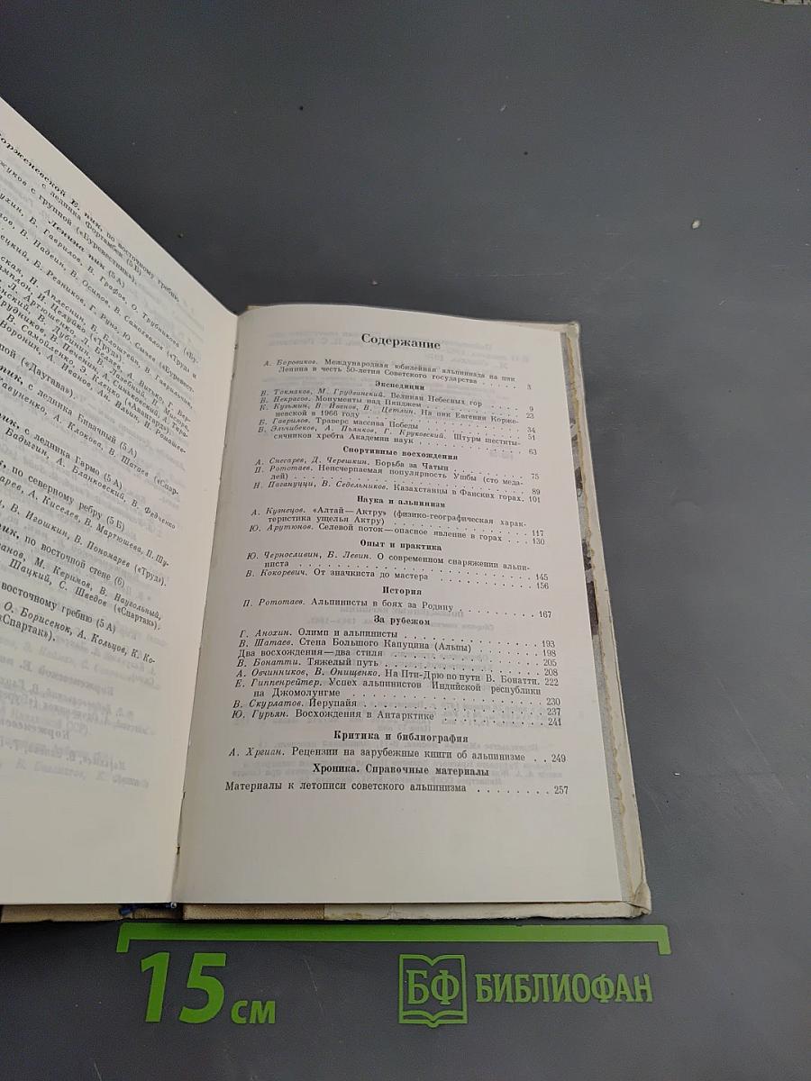 Побежденные вершины 1965-1967