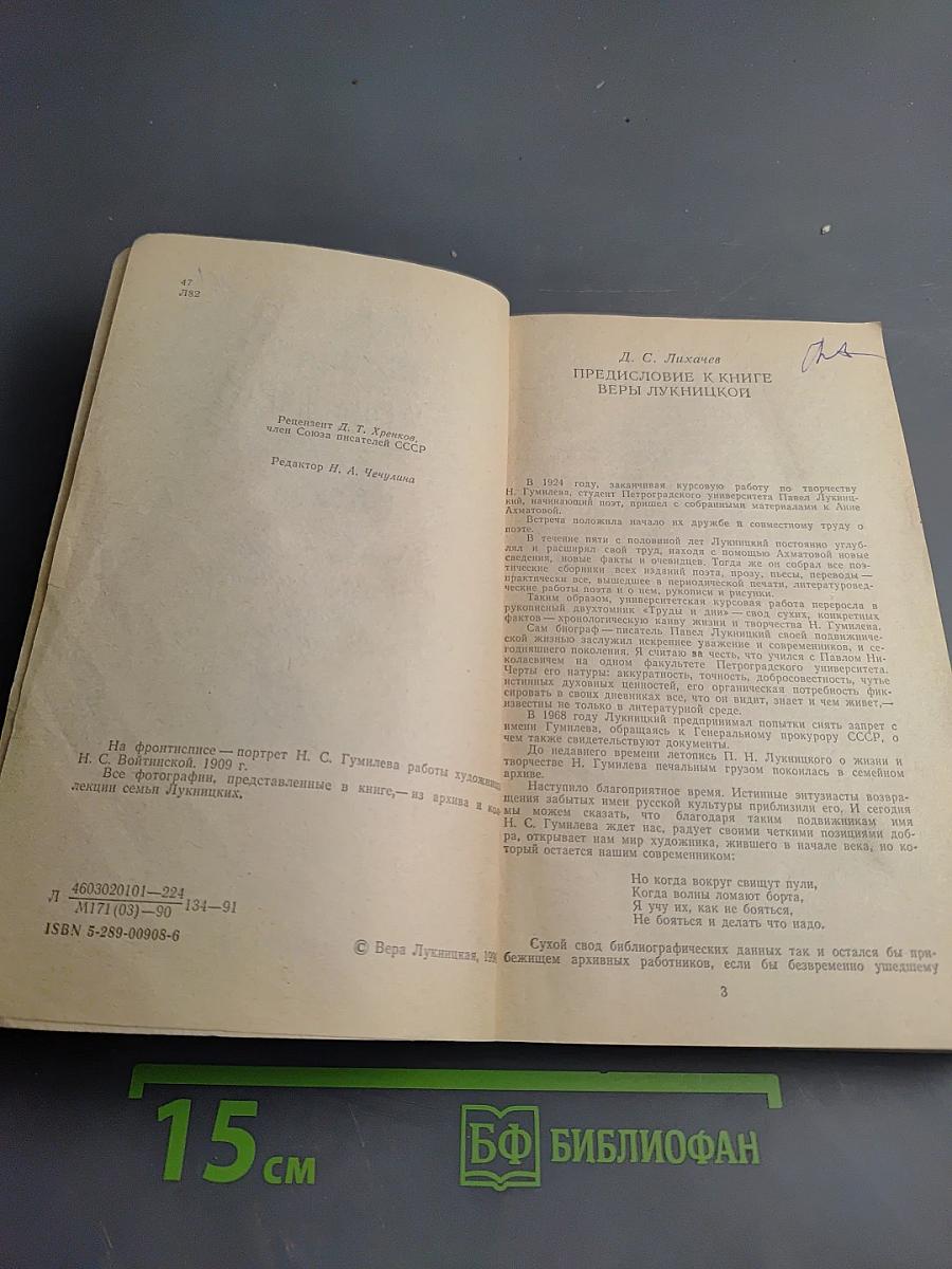 Николай Гумилев. Жизнь поэта по материалам домашнего архива семьи Лукницких