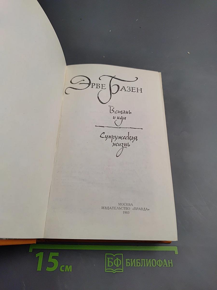 Встань и иди. Супружеская жизнь