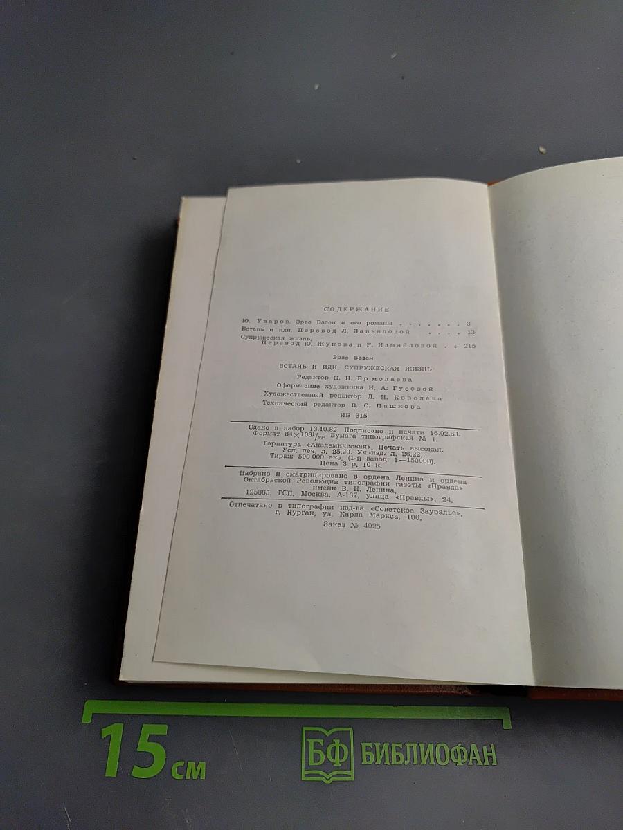 Встань и иди. Супружеская жизнь