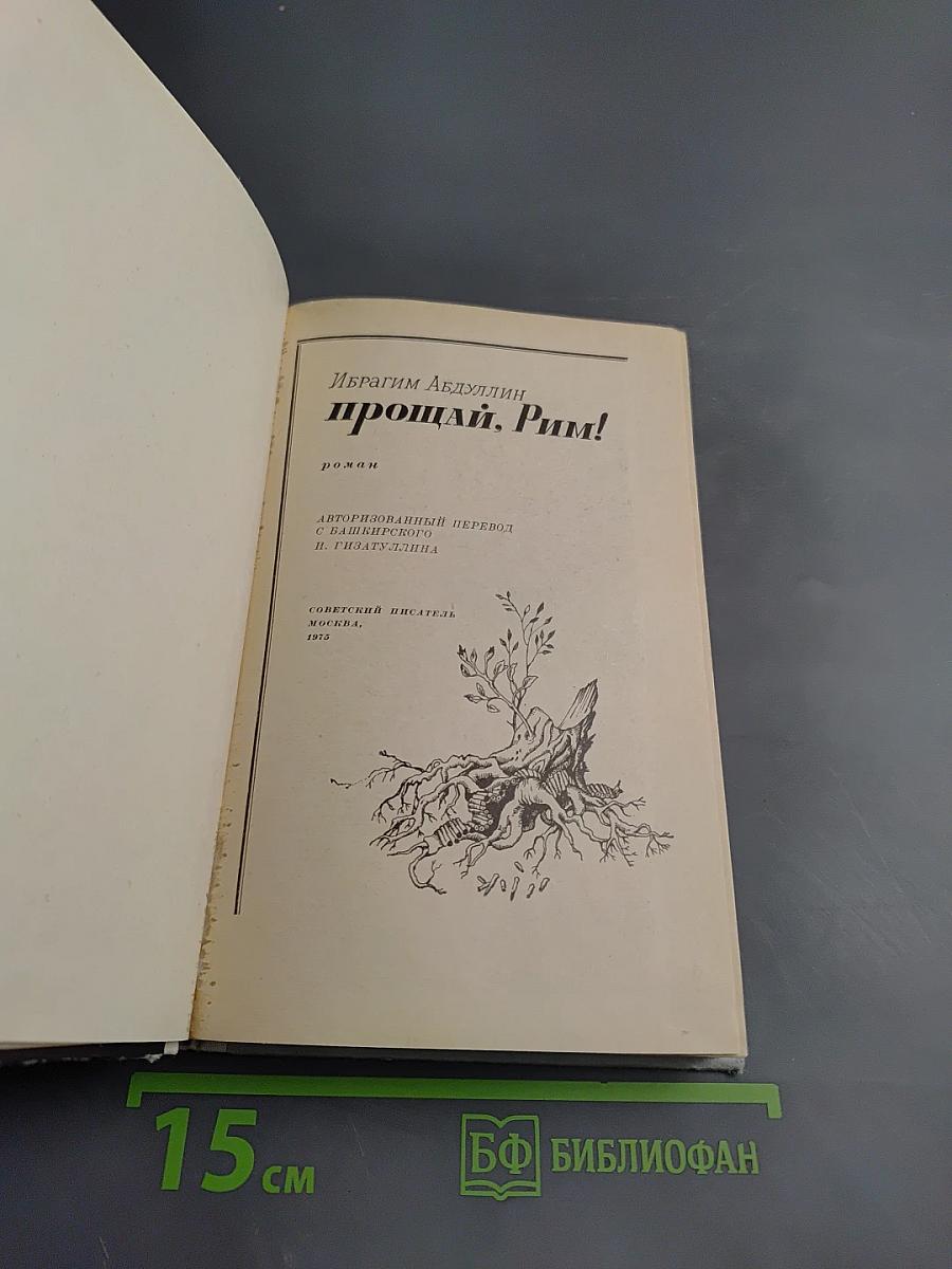 Прощай, Рим!