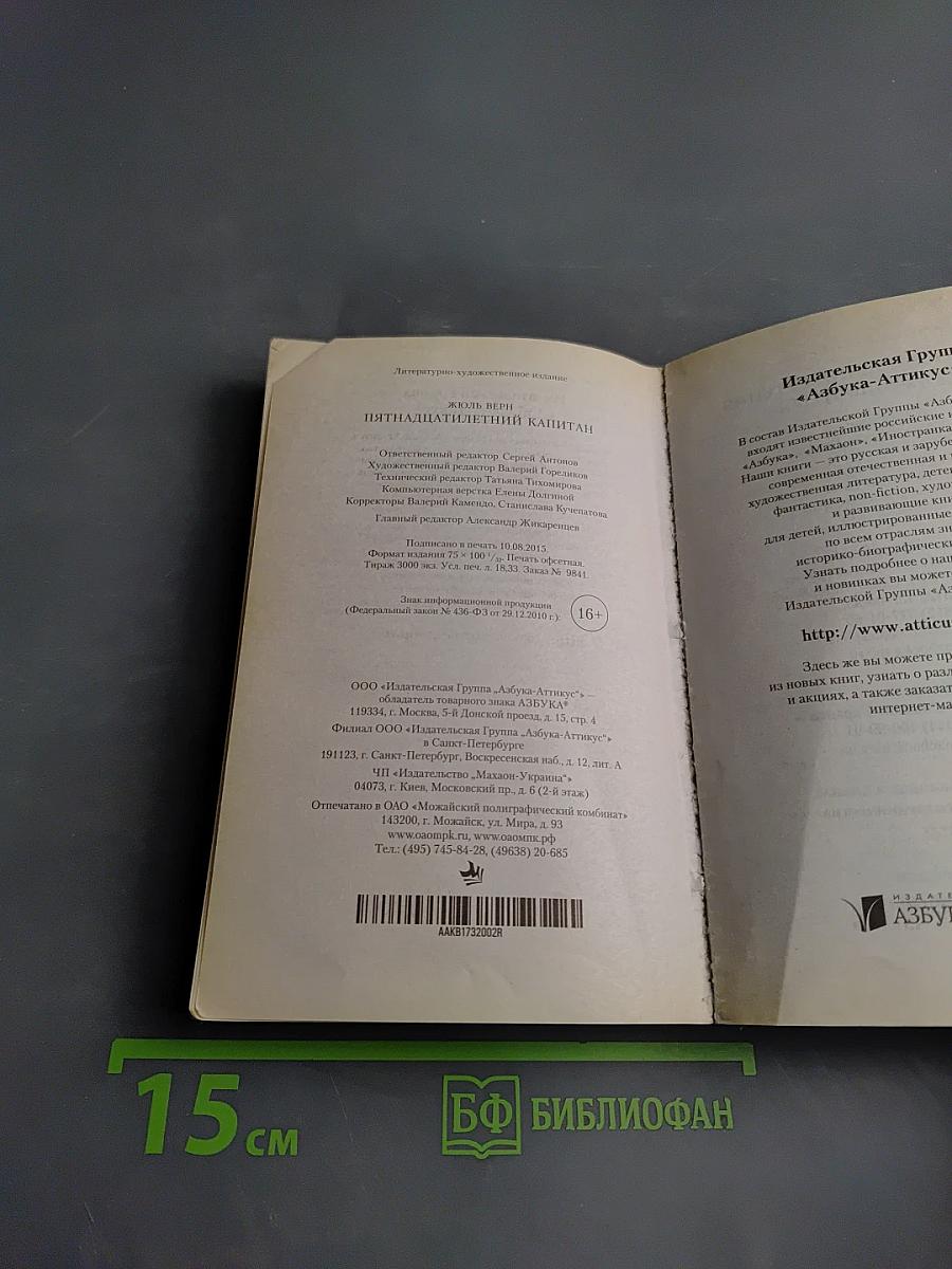 Пятнадцатилетний капитан