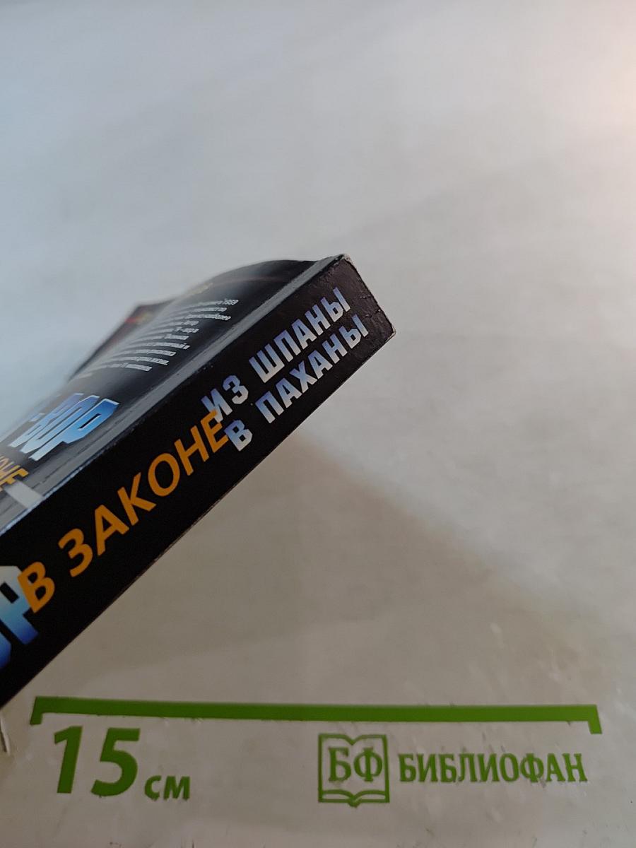 Я – ВОР В ЗАКОНЕ: Из шпаны в паханы