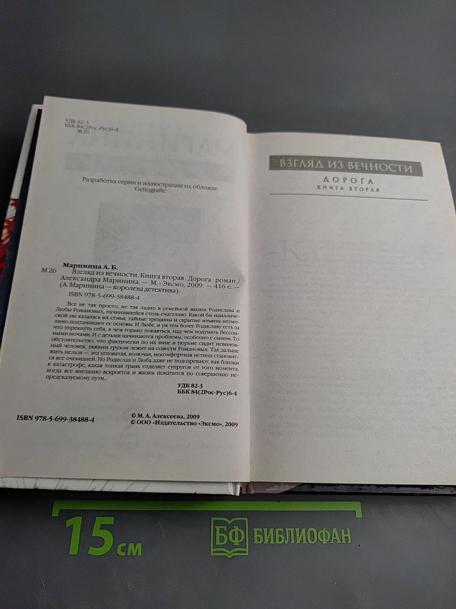 Взгляд из вечности. Дорога. Книга вторая