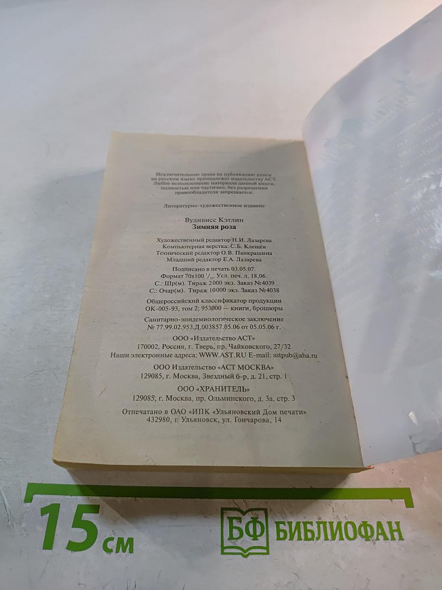 Зимняя роза