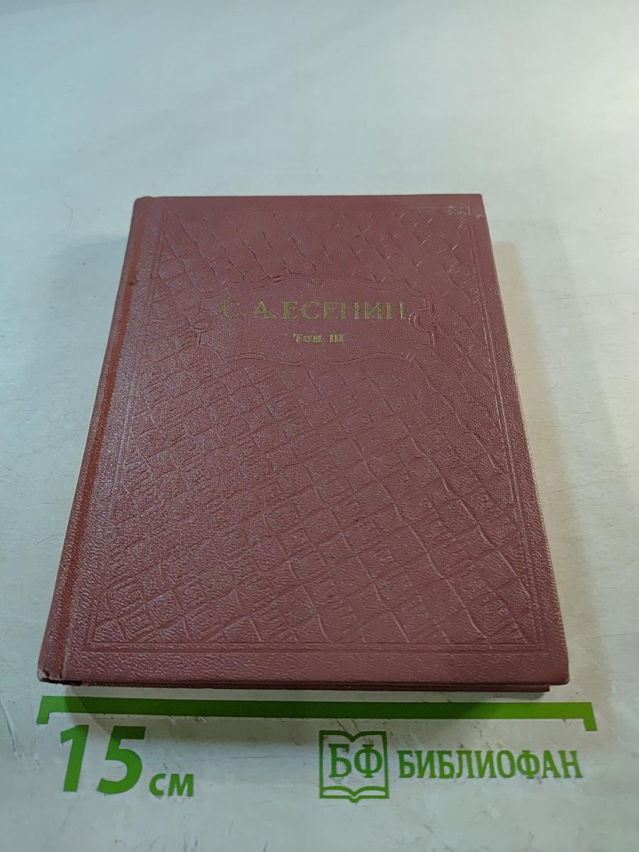 Собрание сочинений. Том III. Поэмы