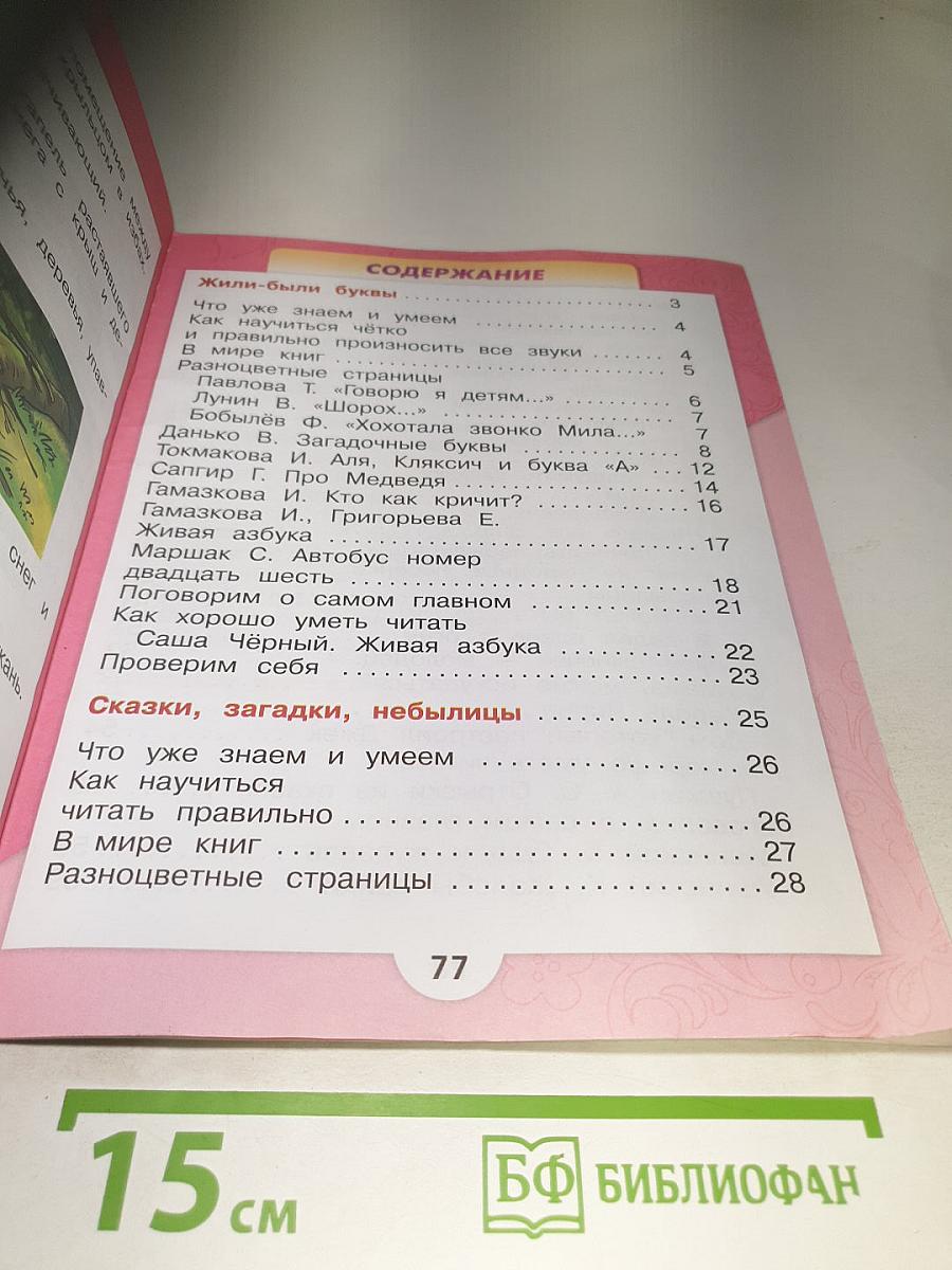 Литературное чтение. 1 класс. Часть 1