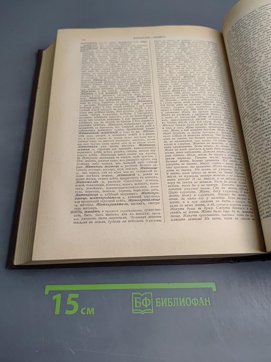 Толковый словарь живого великорусского языка. Том I. А-З