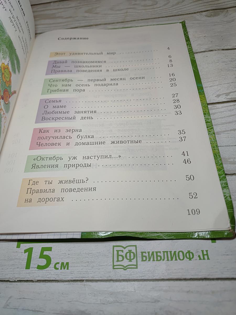 Окружающий мир 1 класс. Часть первая