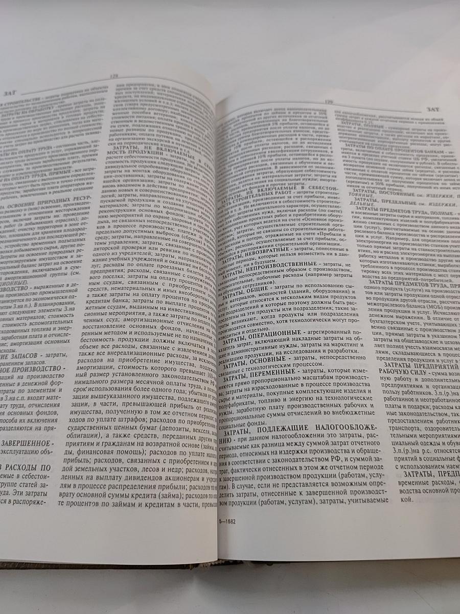 Большой бухгалтерский словарь