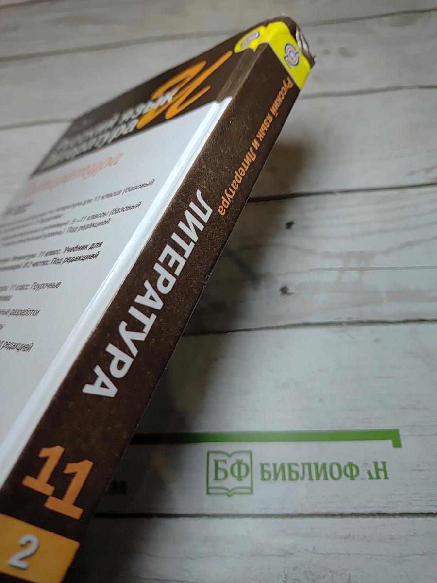 Русский язык и Литература. Литература 11 класс. Базовый уровень. Часть 2