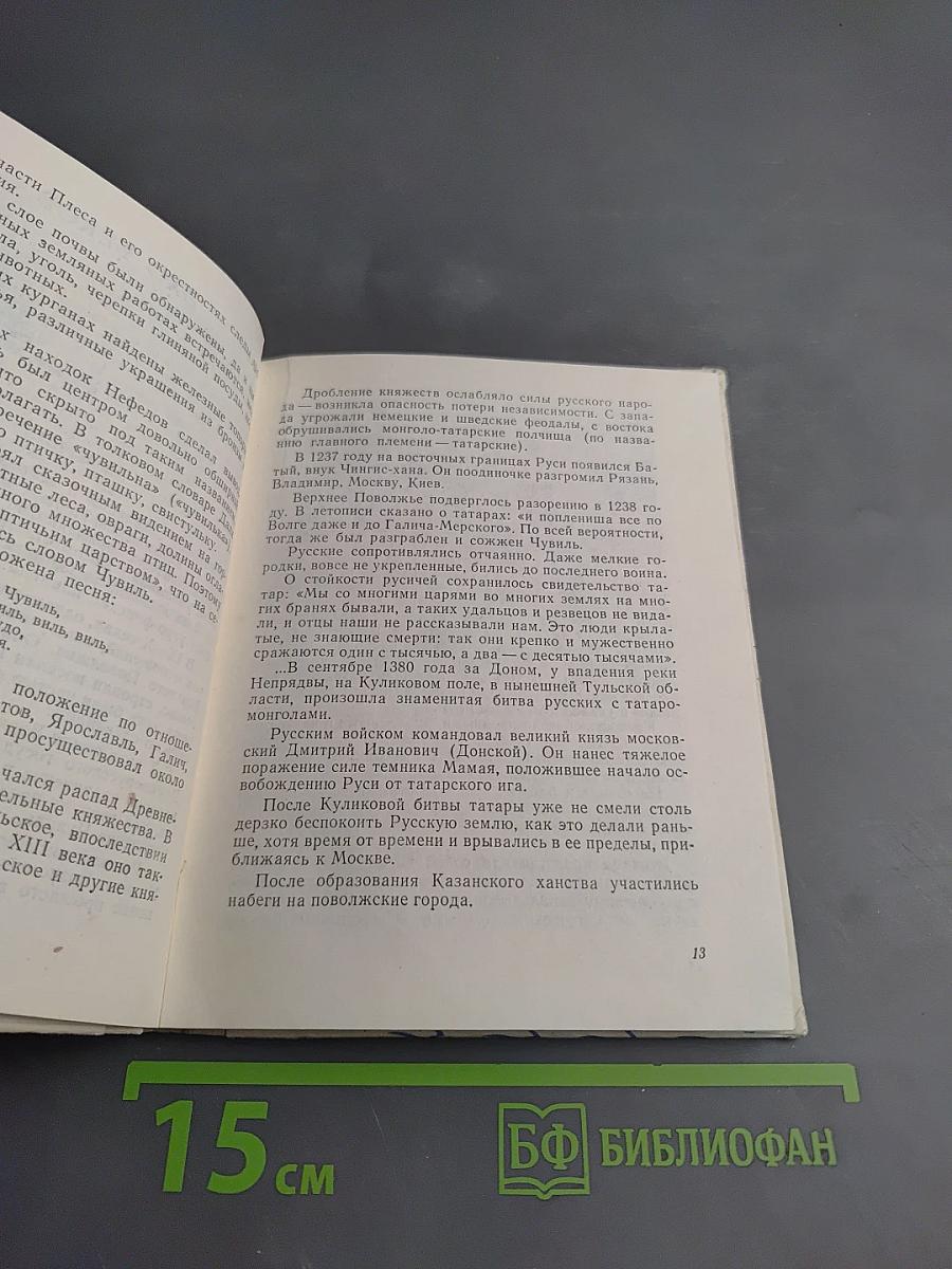 Плес Жемчужина Волги