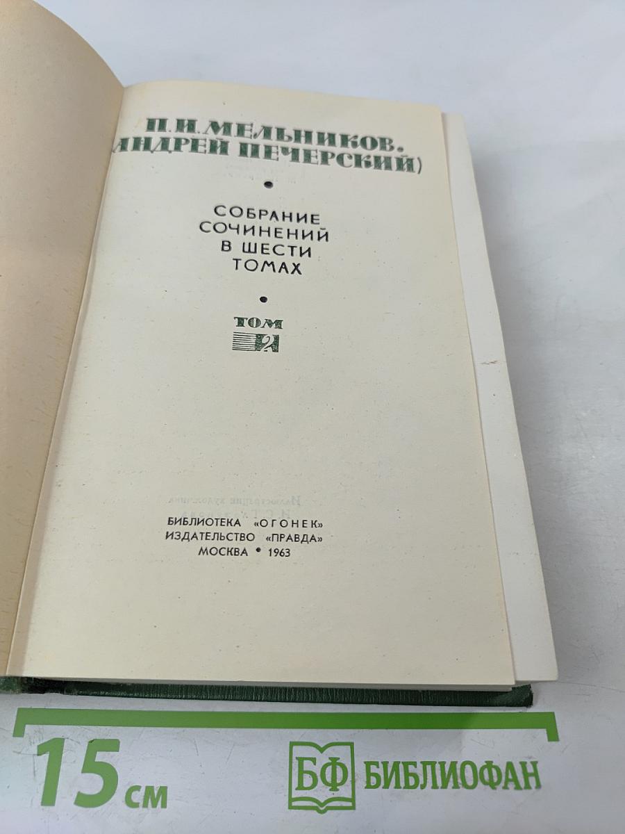 В лесах. Собрание сочинений в шести томах. Том 2
