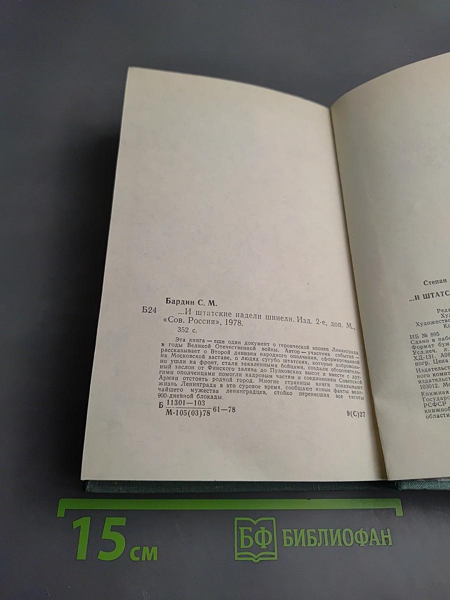 ...И штыки надели шинели