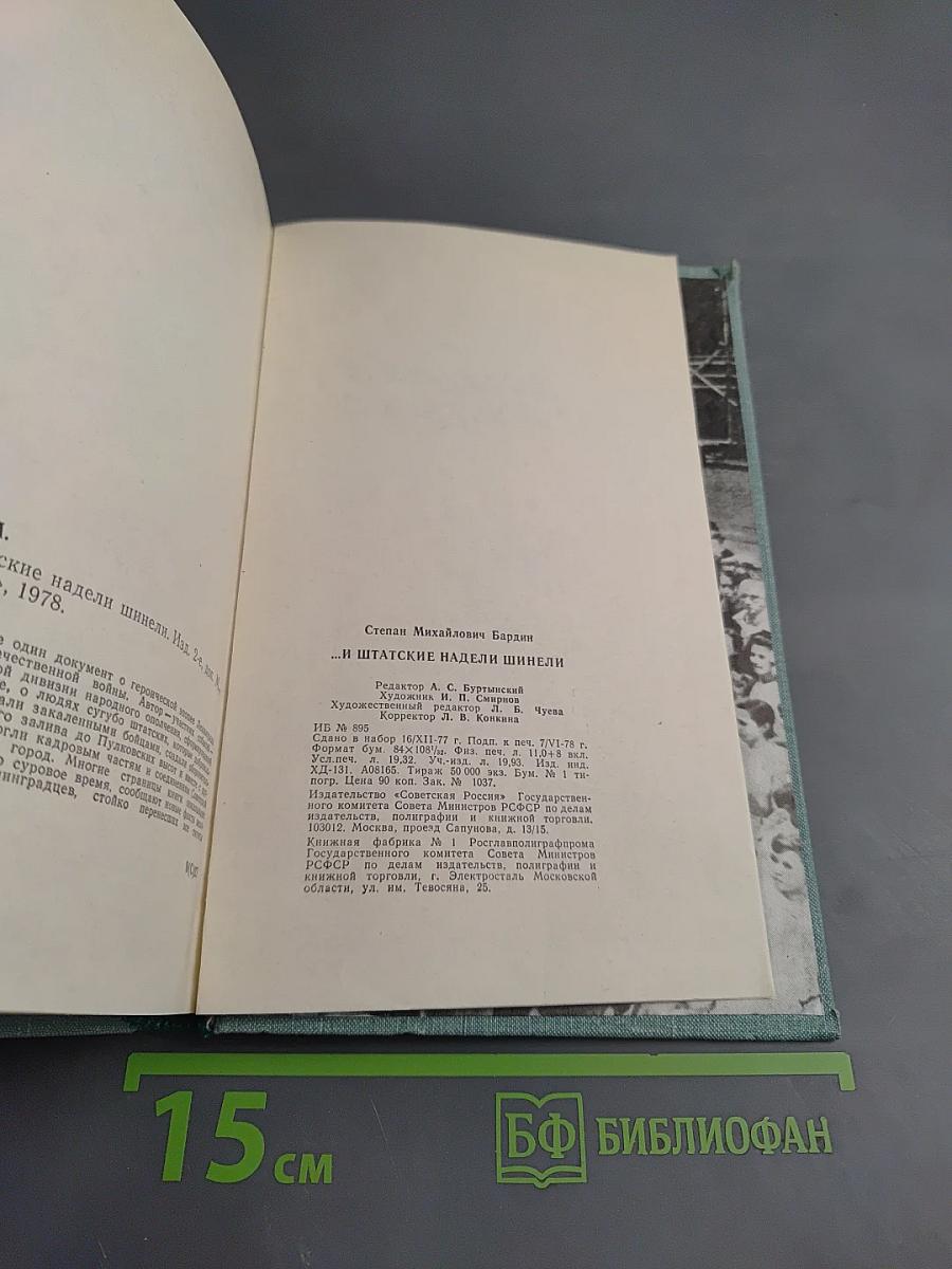 ...И штыки надели шинели