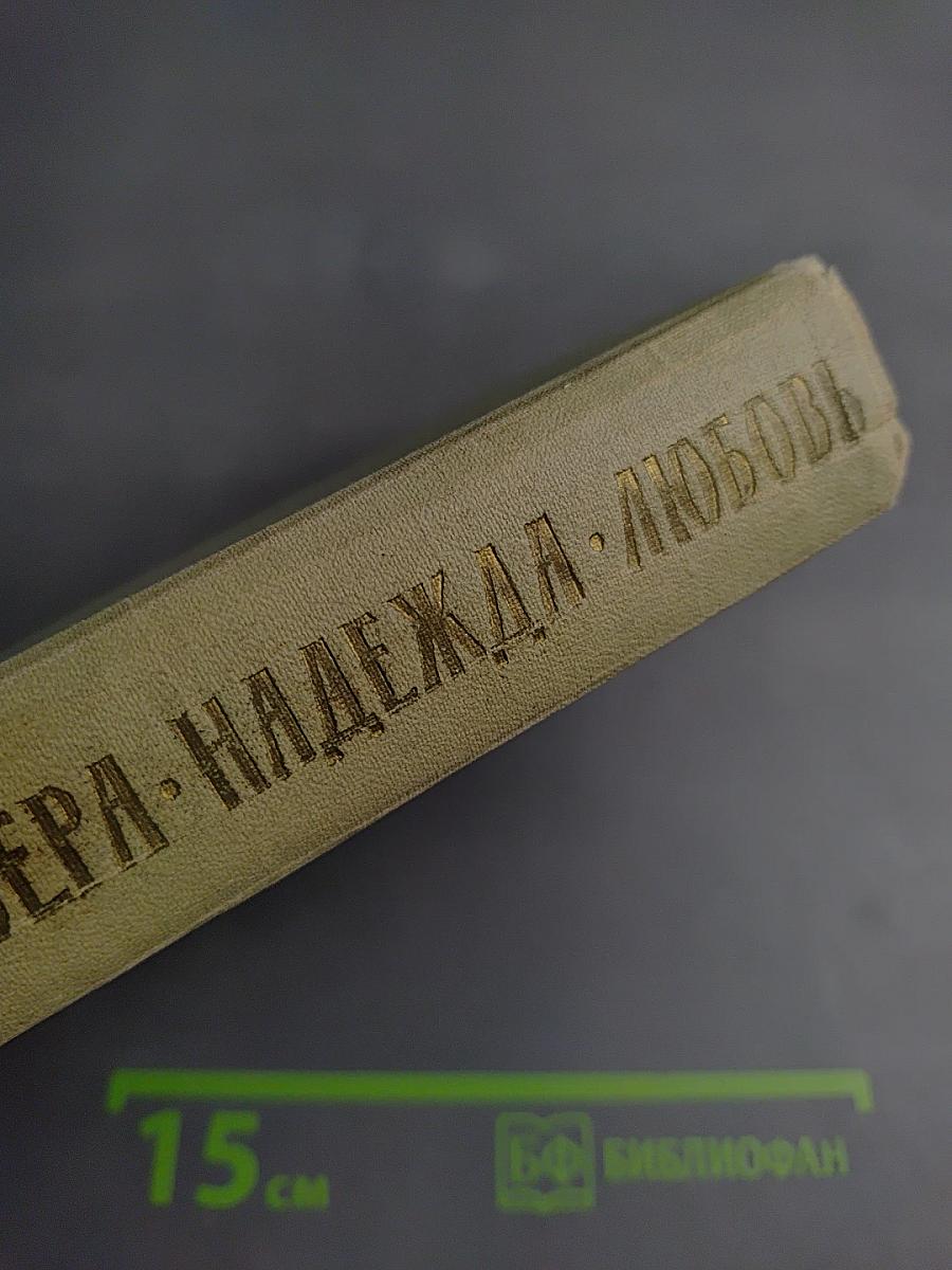 Вера надежда любовь