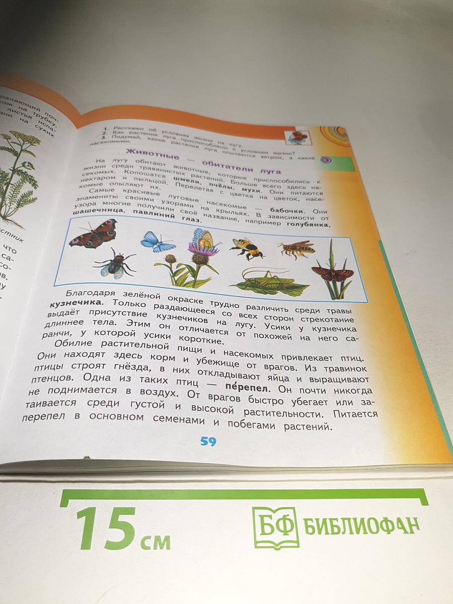 Окружающий мир 4 класс. Часть 1