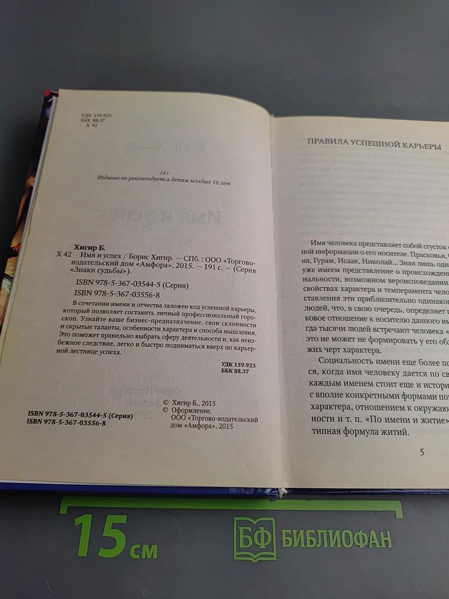 Имя и успех