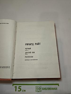 Черный. Долгий сон. Рассказы