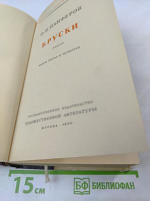Бруски. Книги третья и четвертая