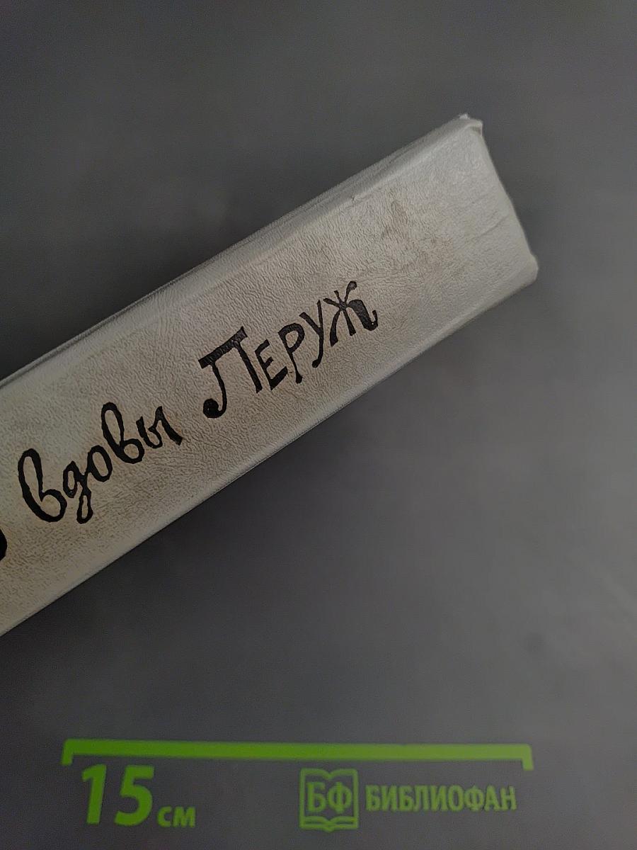 Дело вдовы Леруж. Духи Дамы в черном. Арсен Люпен – джентльмен-грабитель