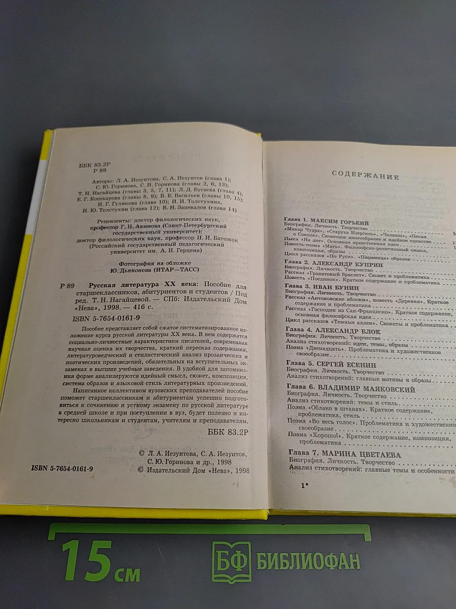 Русская литература XX века