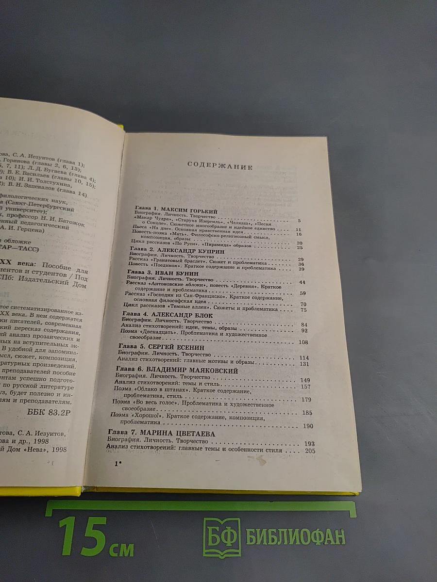 Русская литература XX века