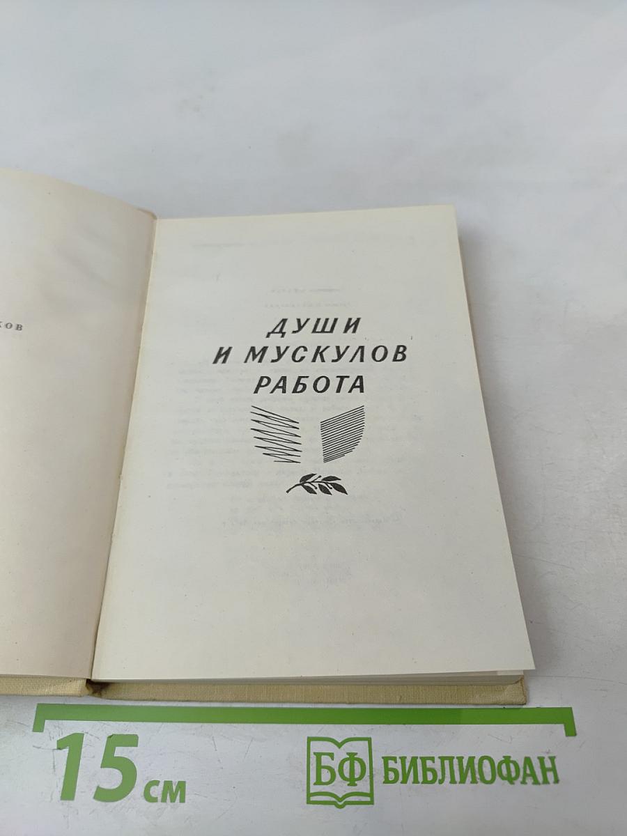 Души и мускулов работа