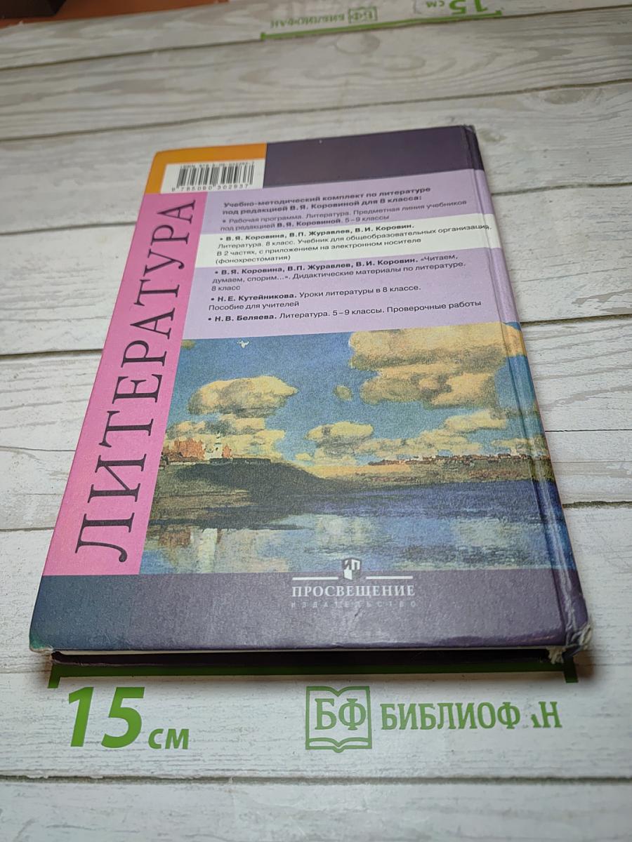 Литература. 8 класс. Часть 2