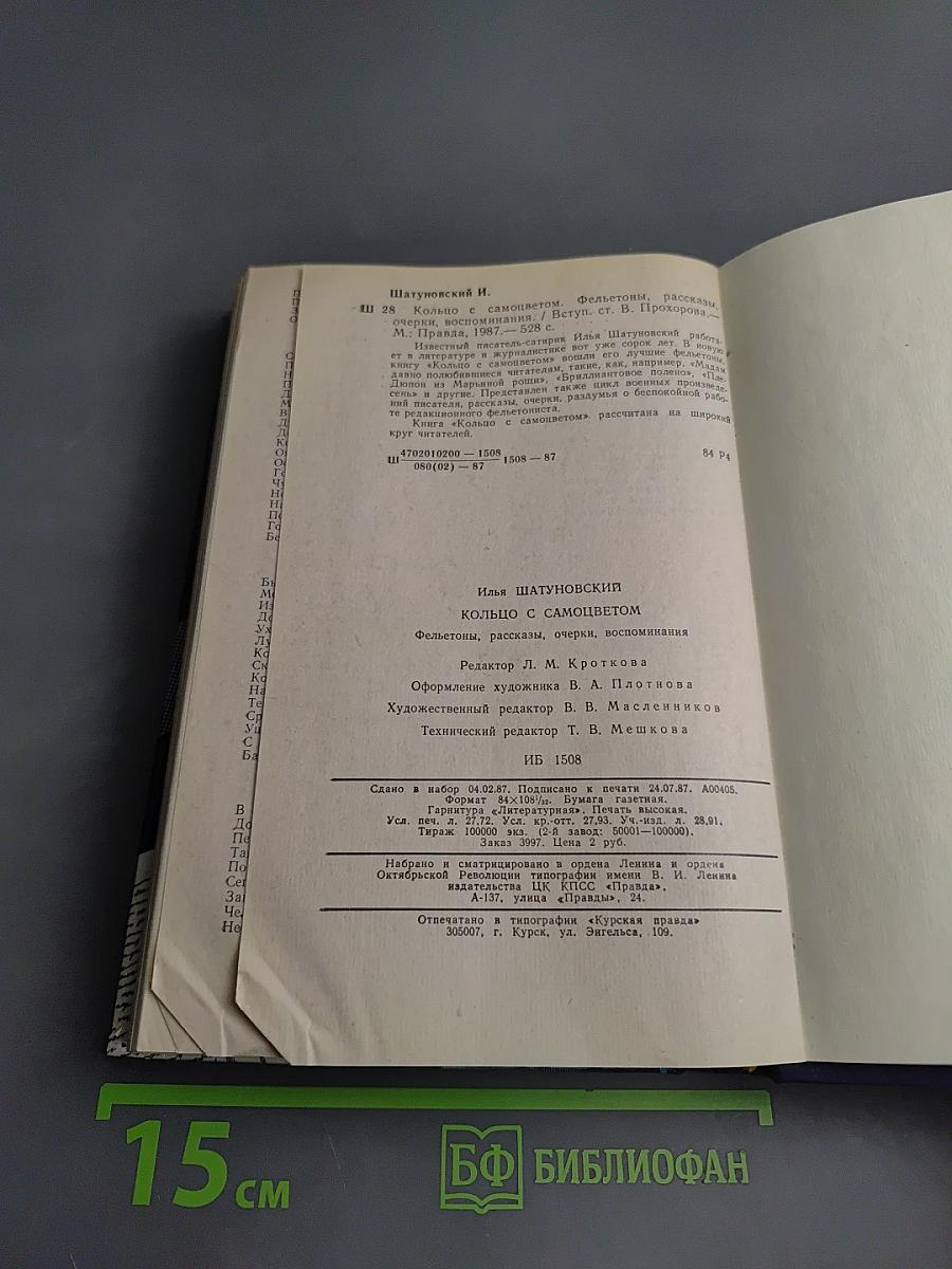 Кольцо с самоцветом