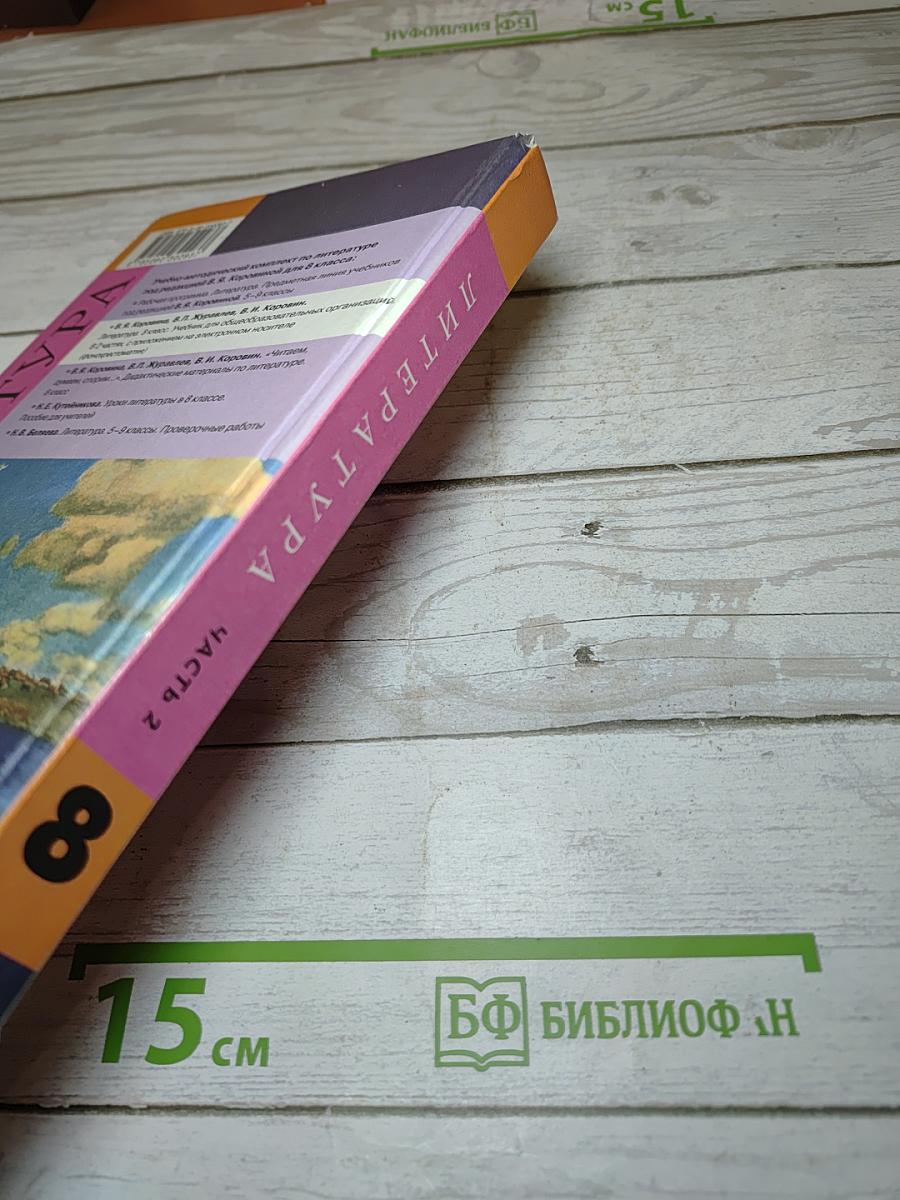 Литература. 8 класс. Часть 2
