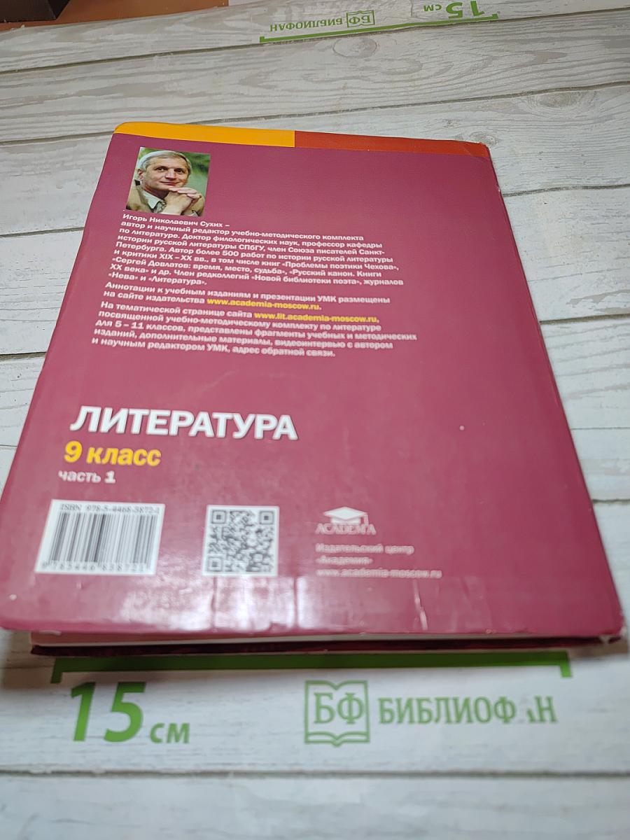Литература. Учебник для 9 класса. Часть 1
