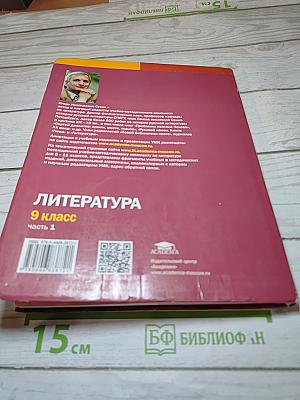 Литература. Учебник для 9 класса. Часть 1