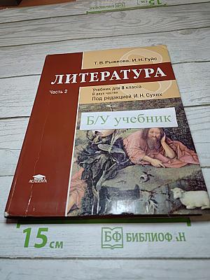 Литература. Учебник для 8 класса. Часть 2