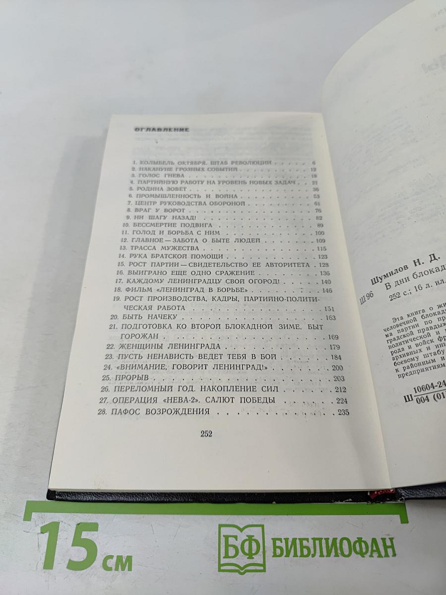 В Дни Блокады