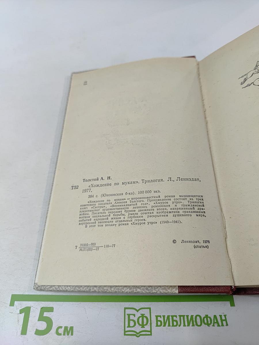 Хождение по мукам. Трилогия. Хмурое утро