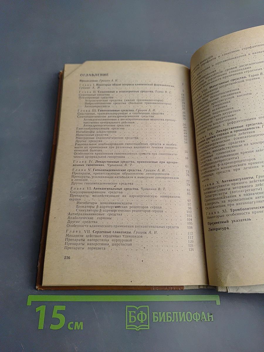 Лекарственные средства в клинической кардиологии