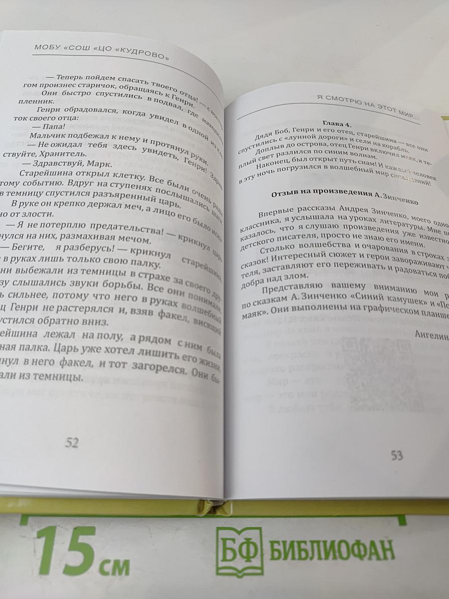 Я смотрю на этот мир...