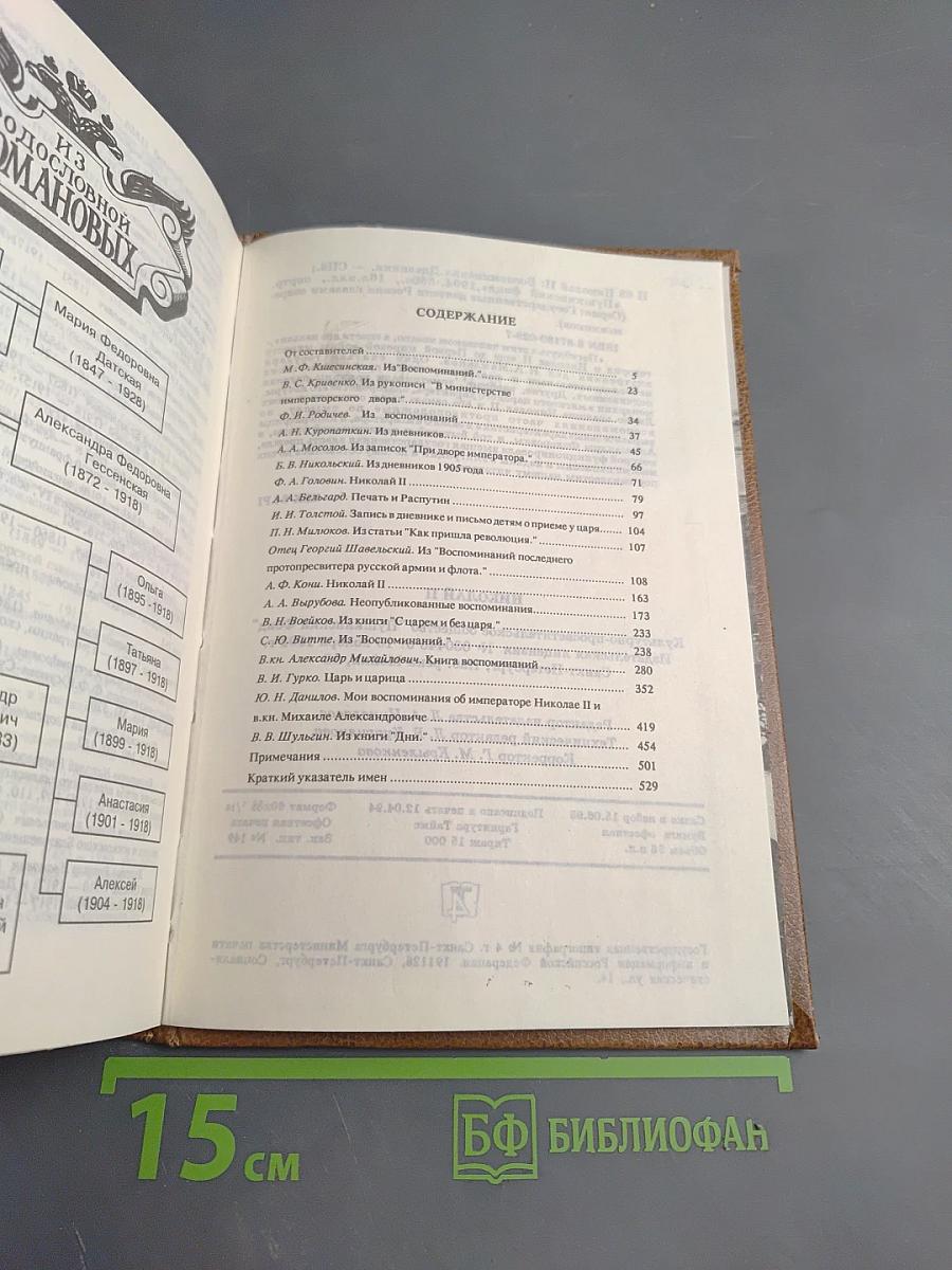 Николай II. Воспоминания. Дневники