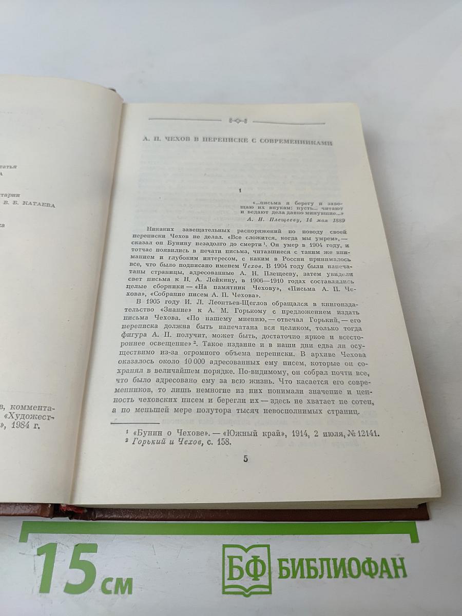 Переписка А.П. Чехова. Том Первый