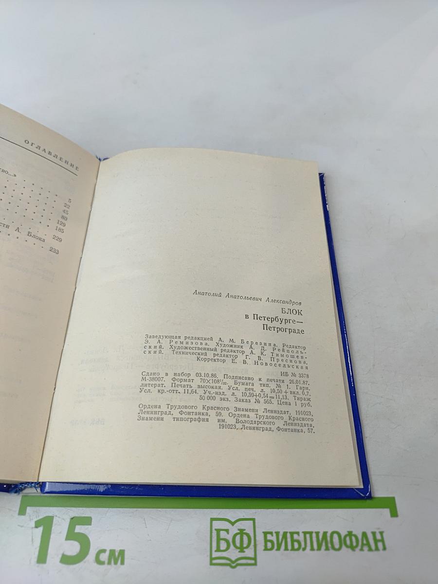 Блок в Петербурге - Петрограде