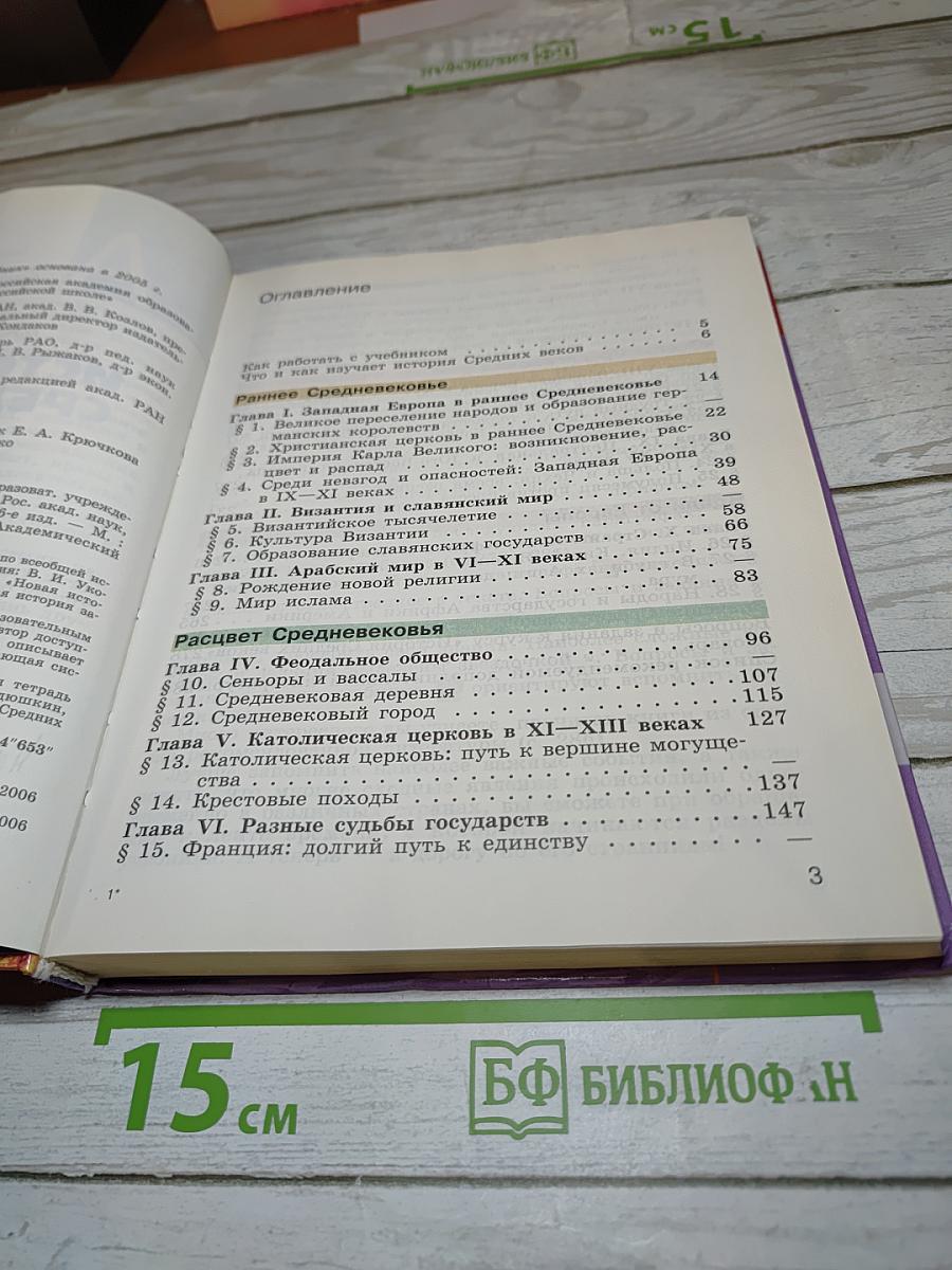 История Средних веков для 6 класса