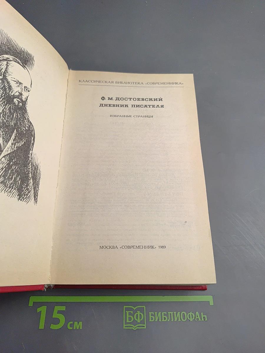 Дневник писателя. Избранные страницы