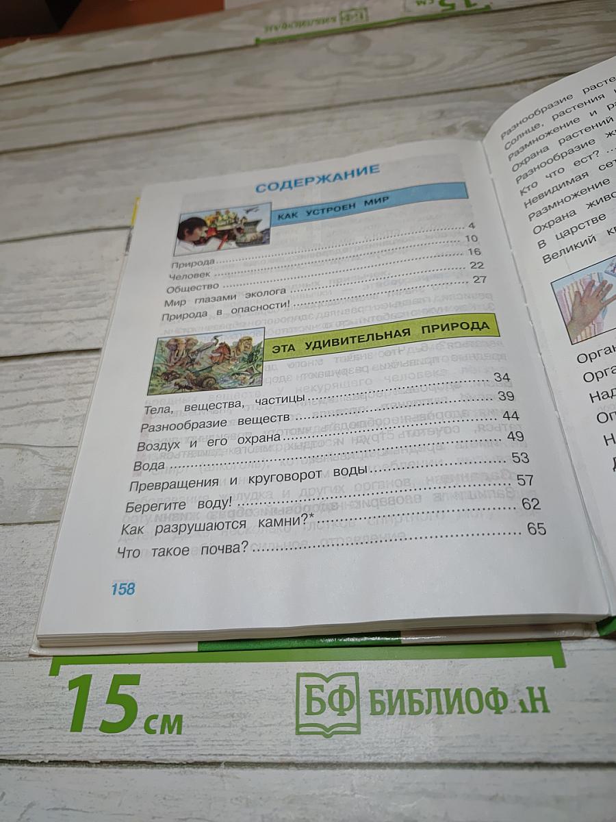 Мир вокруг нас, 3 класс, Часть 1