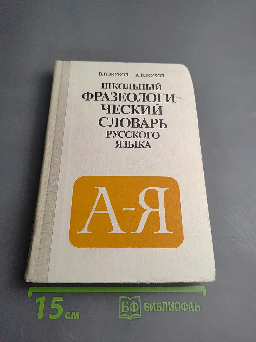 Школьный фразеологический словарь русского языка