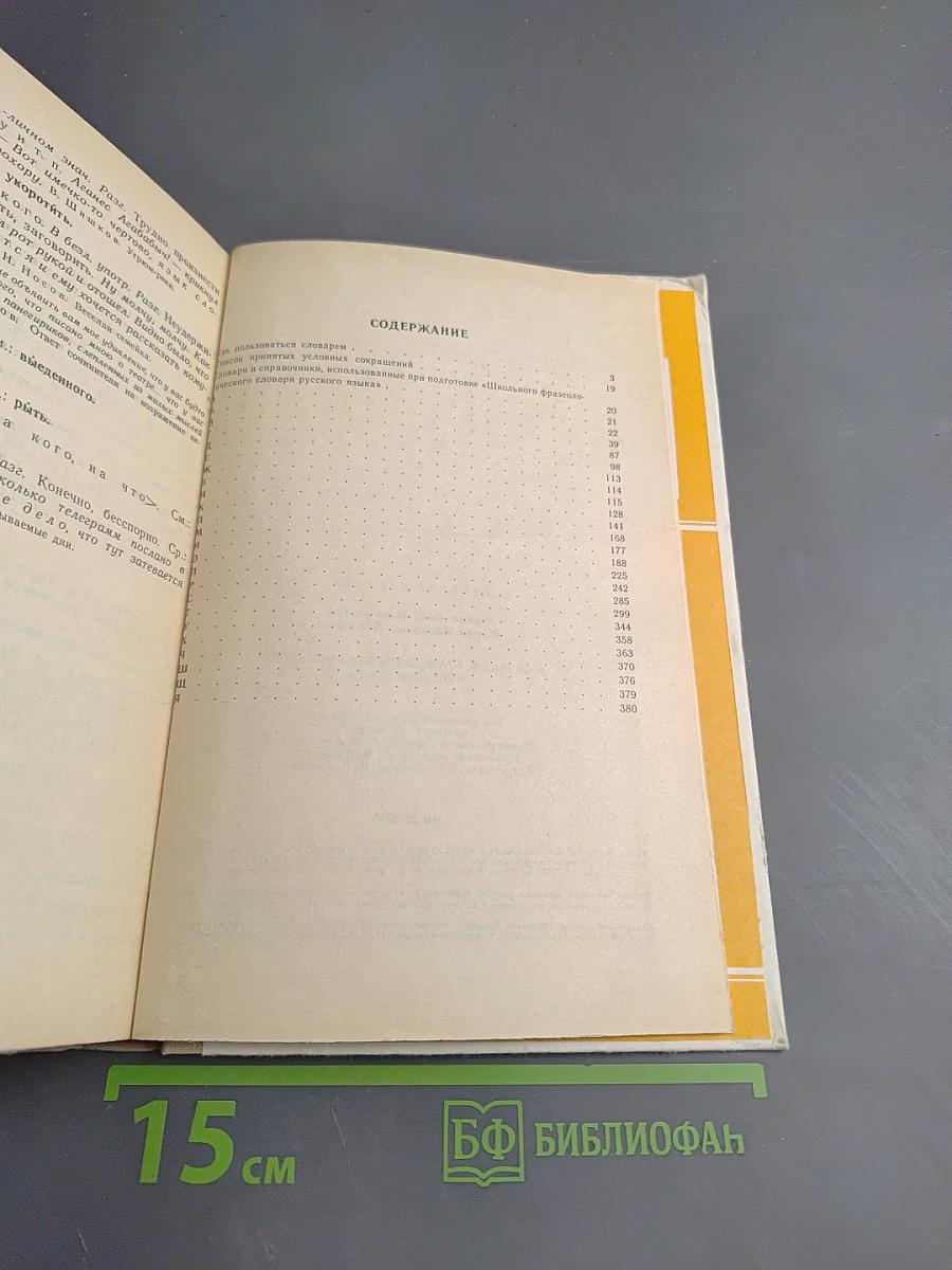 Школьный фразеологический словарь русского языка